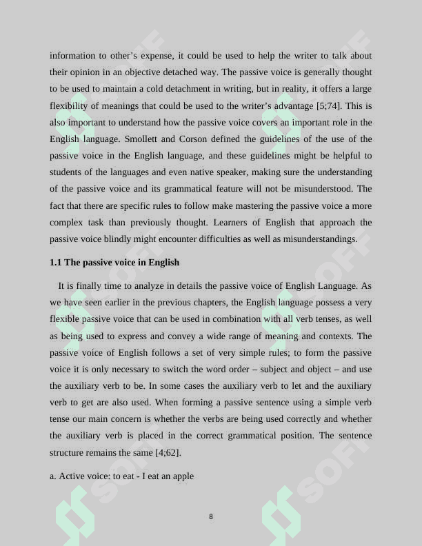 Passive voice of english and uzbek languages 8