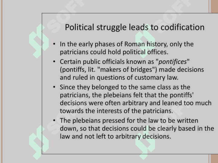 Roman law 4