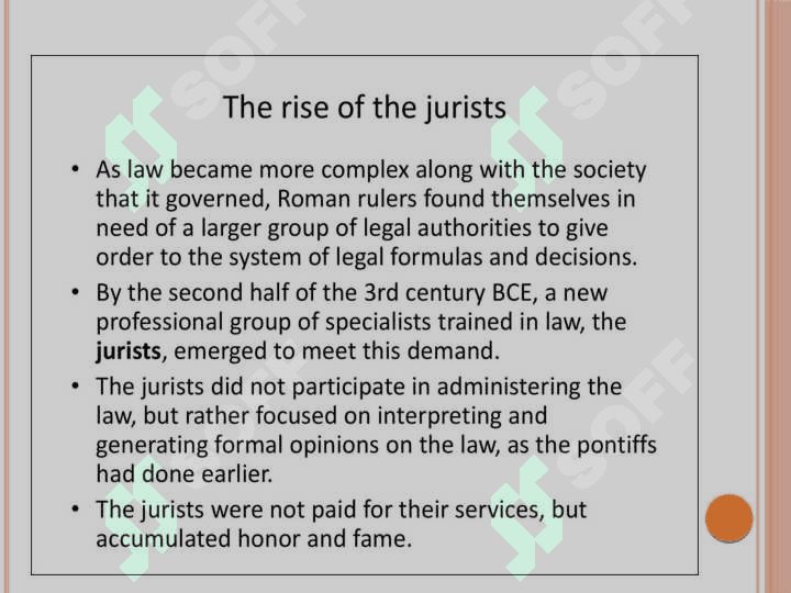 Roman law 8