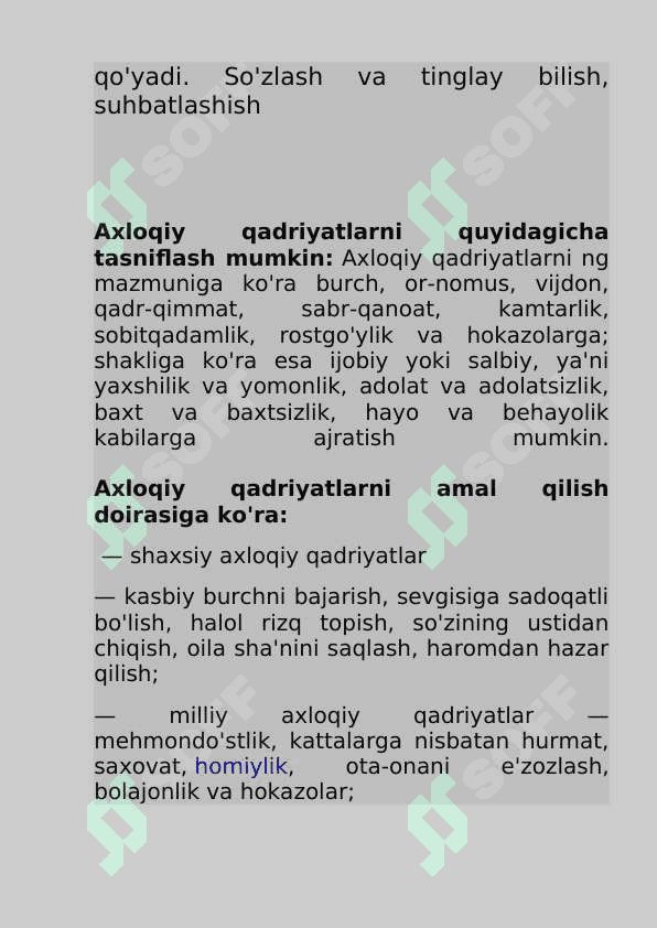 Axloqiy qadriyatlar falsafasi 2