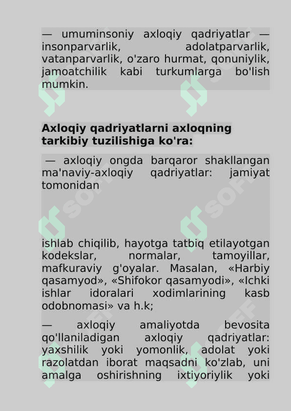 Axloqiy qadriyatlar falsafasi 4