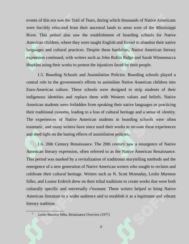 Historical Context in Native American 8