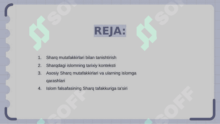 Sharq mutafakkirlarining islom dinining inson kamolotiga ta'siri haqidagi g'oyalari 2