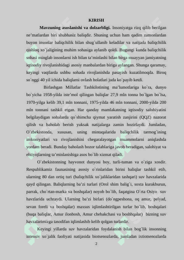 Farg`ona viloyati suv havzalari fizik geografik tavfsifi 2