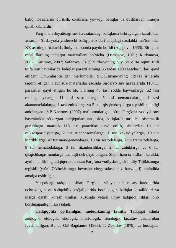 Farg`ona viloyati suv havzalari fizik geografik tavfsifi 7