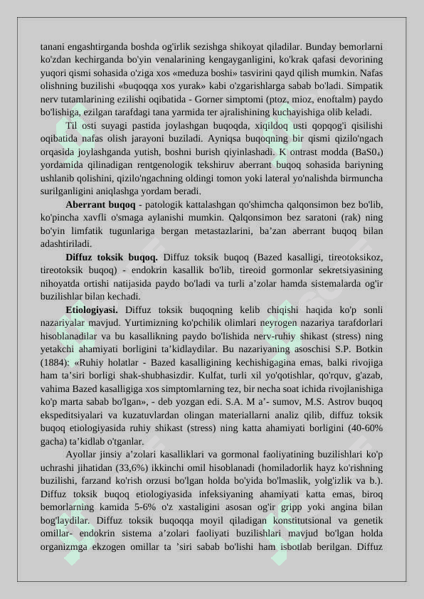 Qalqonsimon bez kasalliklari 3