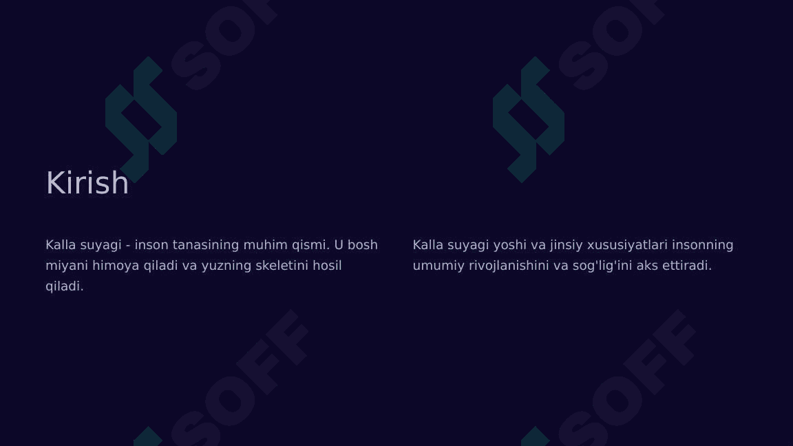 Kalla suyagi Yoshga va jinsiy xususiyatlari 3