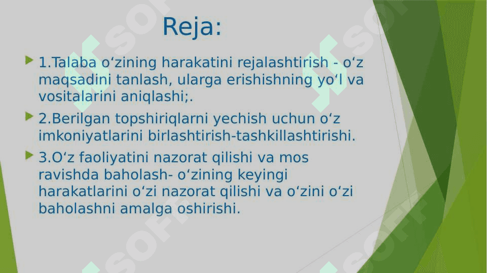 Talabalarning mustaqil faoliyatlarini pedagogik boshqarishning mohiyati. 2