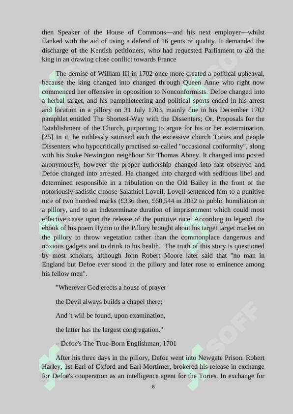 The female rogues in Daniel Defoe's "A history of Lady Roxana" 8