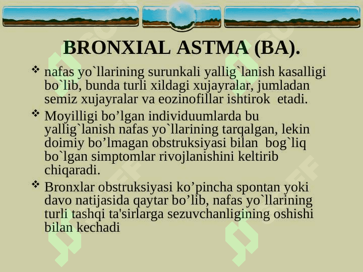 Bronxial astma 2