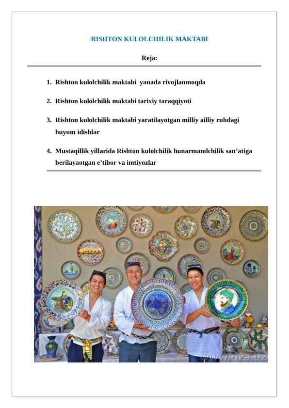 Rishton kulolchilik maktabi