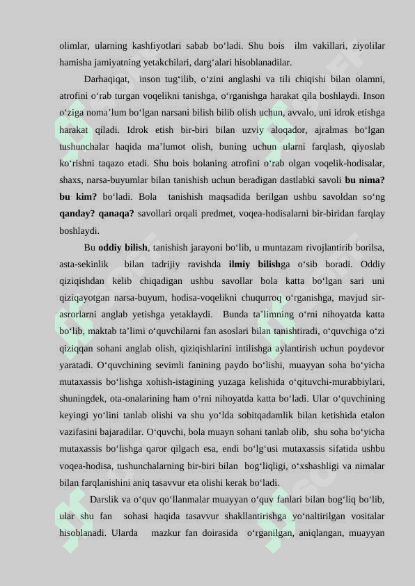 Zamonaviy ilm-fanning xususiyatlari. Jamiyat taraqqiyotida ilm-fanning 3