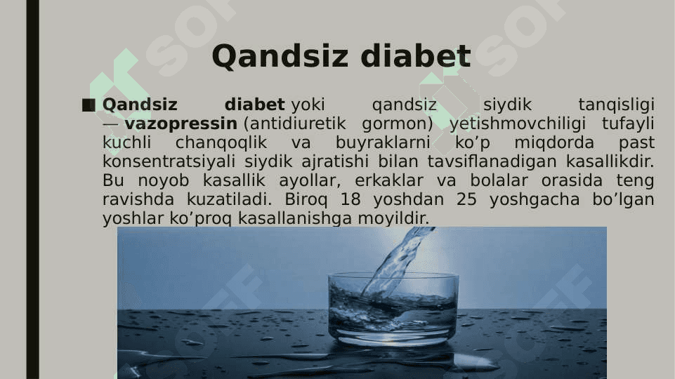Qandsiz diabet.psixomatik kasalliklar 3