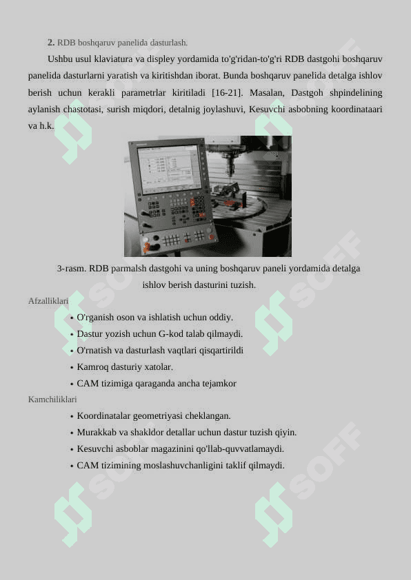 Vallarga ishlov beruvchi texnik shartlar 4