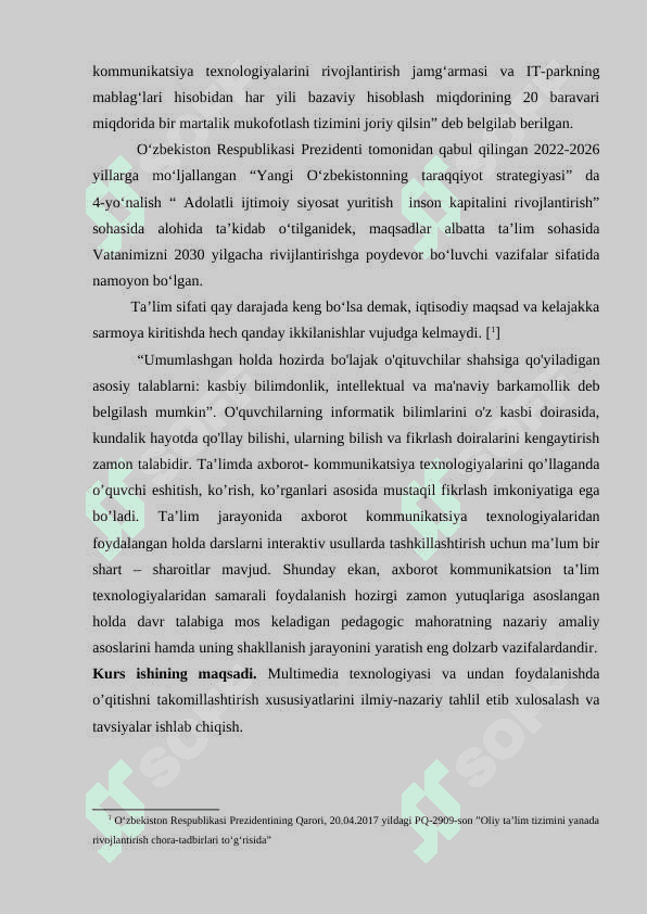 Multimedia vositalaridan foydalanish metodikasi 4