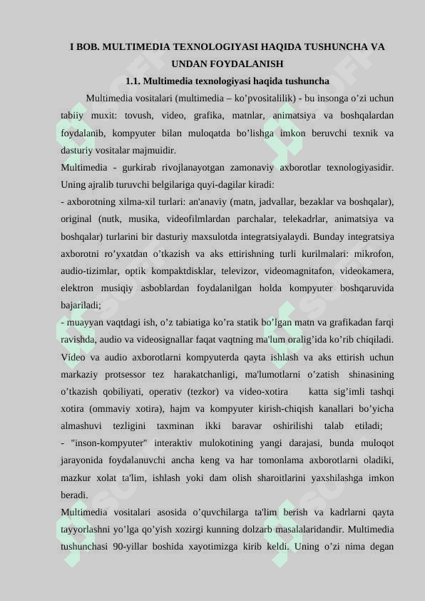 Multimedia vositalaridan foydalanish metodikasi 6