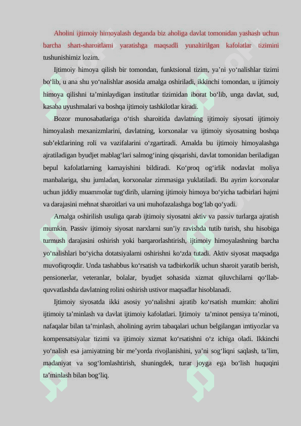 Respublikada aholini ijtimoiy muhofaza qilish va sog‘liqni saqlash tizimida amalga oshirilgan islohotlar 2