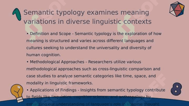Coorporation of comparative typology and other theoretical and applied branches of linguistics 6
