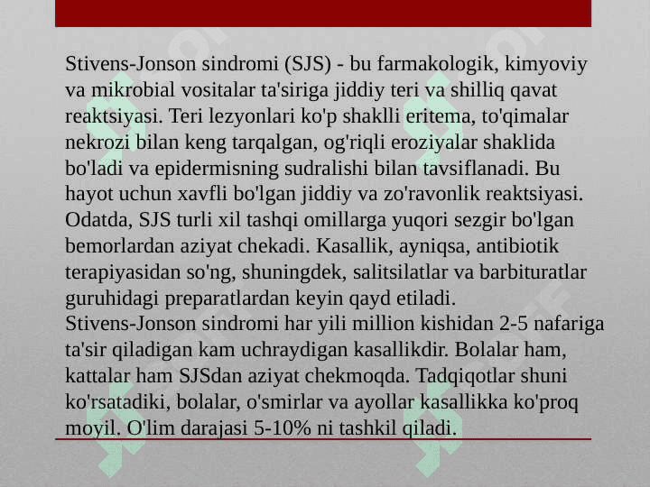 Pirogen reaksiyalar 4