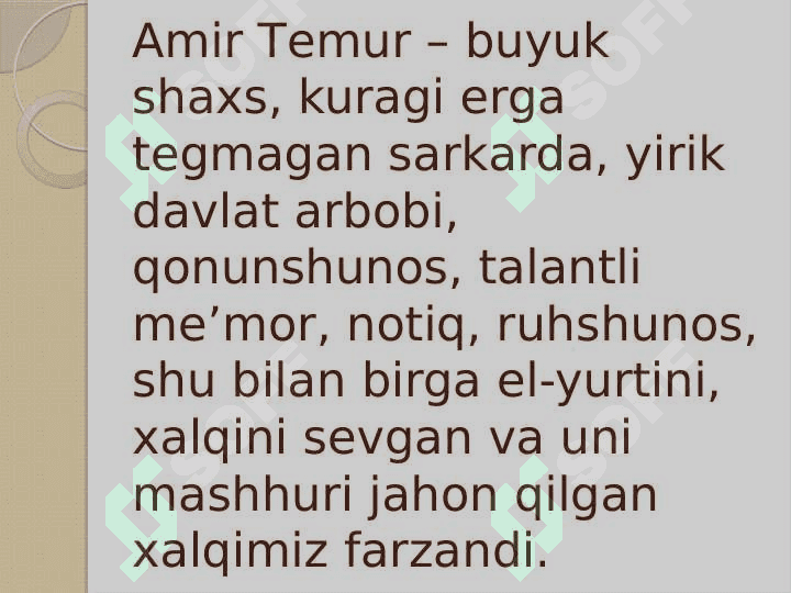 A.Temur va temuriylar davrida ma’naviyat. 3