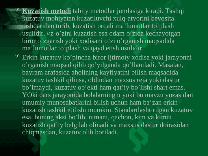 PSIХОLОGIYA FANI MЕTОDLARI VA SОХALARI 4