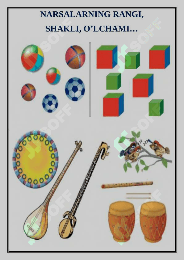 1-sinf Matematika 35talik tarqatma materiallar Boshlang'ich ta'lim 2