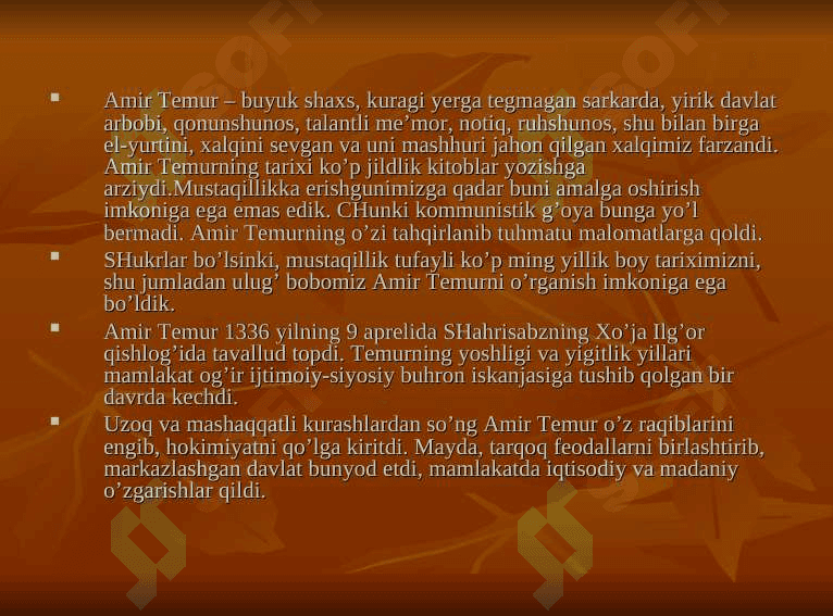 АMIR TЕMUR VА TЕMURIYLАR DАVRIDА MА’NАVIYAT VА MА’RIFАT 2