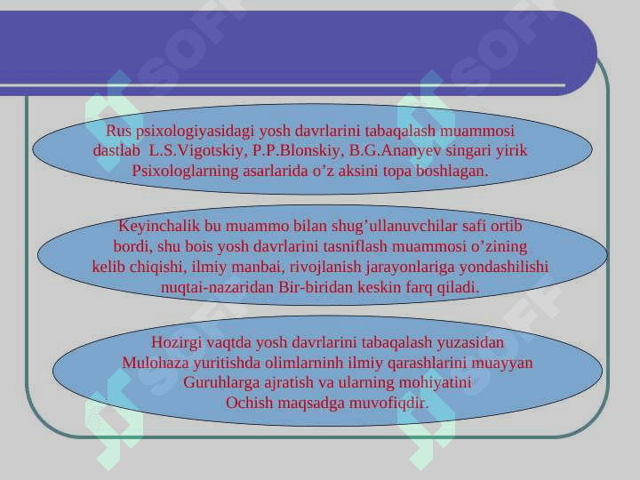 Ёш даврлари булиш 8