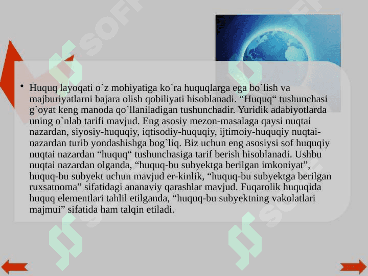 Tadbirkorlik subyektlarining huquq va majburiyatlari 5