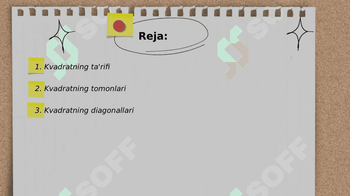 Kvadrat va uning xossalari 2