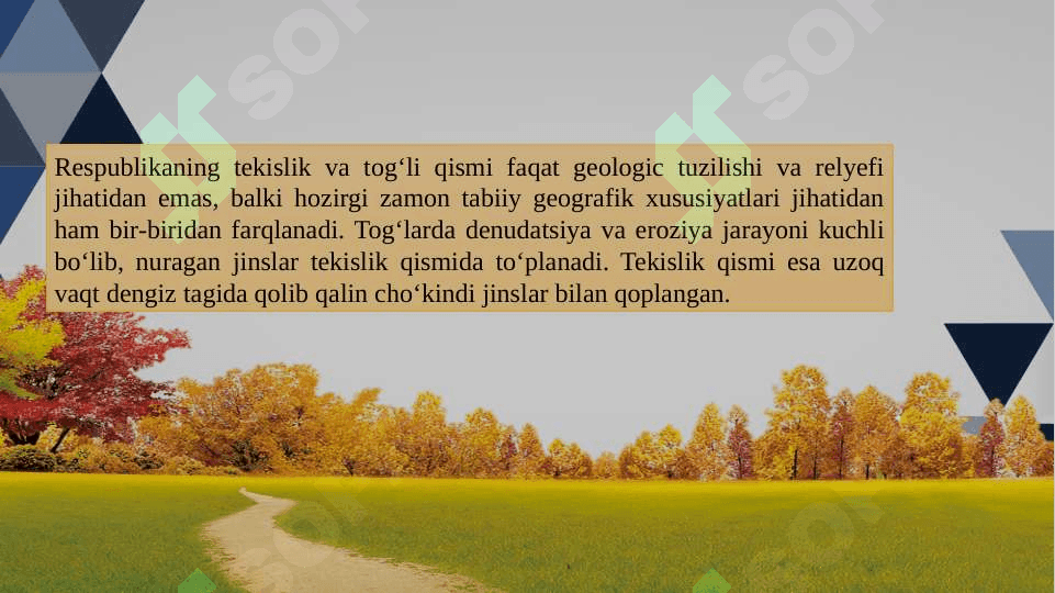 O‘ZBEKISTON TEKISLIK KICHIK PROVINSIYASI OKRUGLARIGA TAVSIF 3