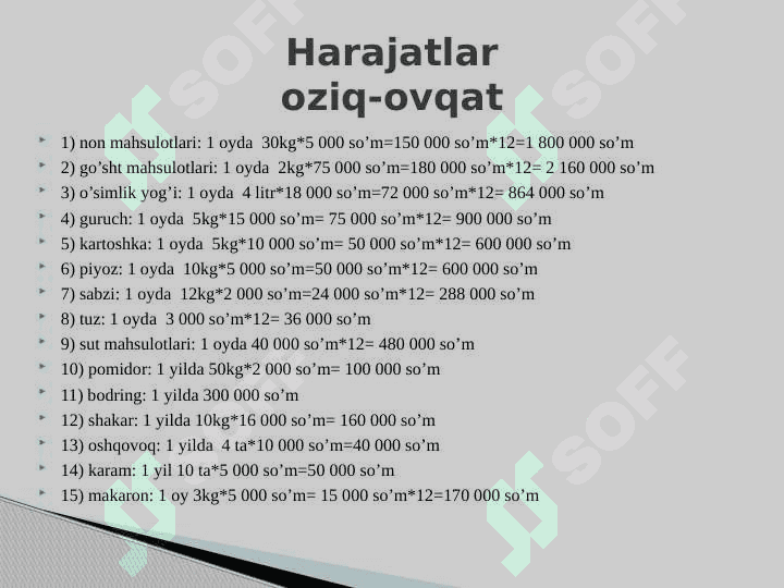 OILA BYUDJETI 4