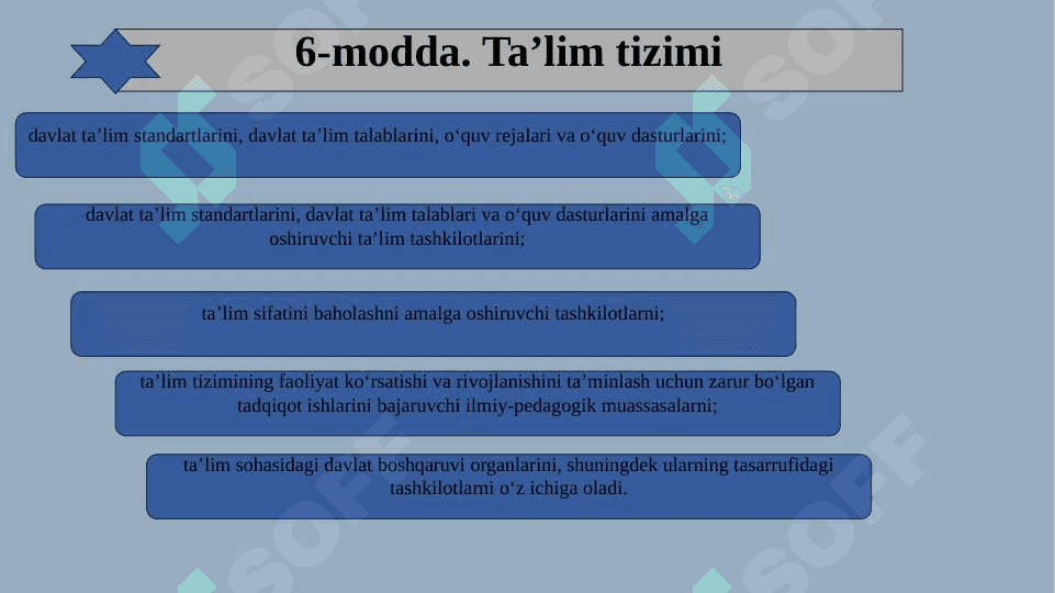 O ‘zbekiston Respublikasining ,,Ta’lim to’g’risidagi’’ Qonuni.pptx 8