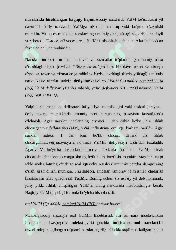 Yalpi milliy mahsulot,yalpi ichki mahsulot,ularni hisoblash usullar 6