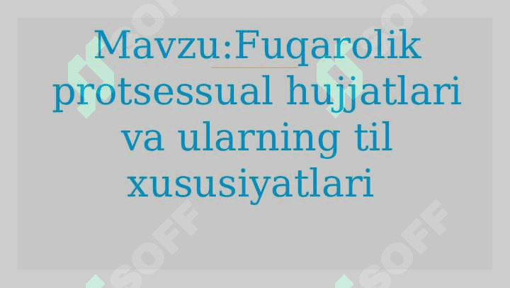 Davlat tilida ish yuritish 2