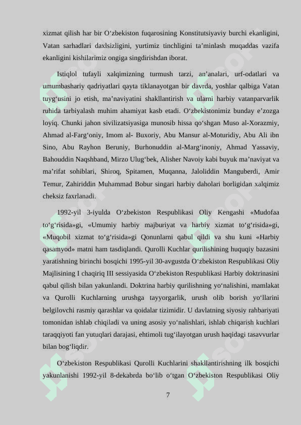 HARBIYGA CHAQIRILUVCHILARDA JISMONIY TARBIYA VA SPORT 7