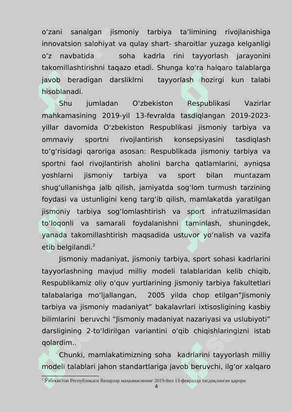 JISMONIY TARBIYA MASHG’ULOTLARIDA QO’LLANILADIGAN JISMONIY TARBIYA METODLARI. 4