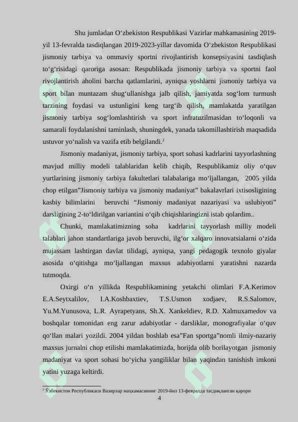 JISMONIY TARBIYA BO`YICHA SPORT ISHLARINI TASHKIL ETISH USLUBIYATLARI 4
