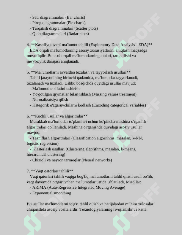 Malumontlarning intelektual taxlili va qollanilishi 8