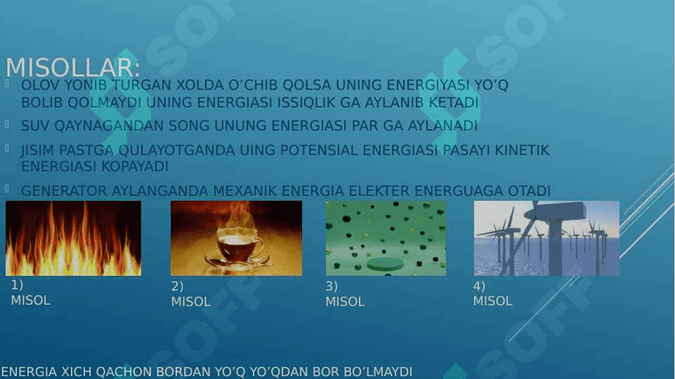 enegiyaninng saqlanish qonuni 4