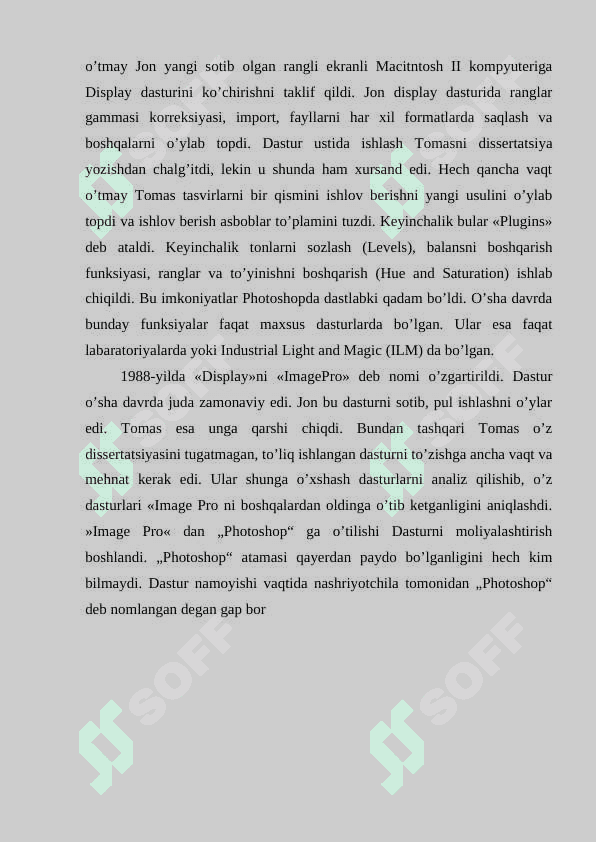 ADOBE PHOTOSHOP DASTURINI KOMPYUTERGA O’RNATISH VA DASTUR USKUNALAR PANELI HAQDA  MA’LUMOT 3