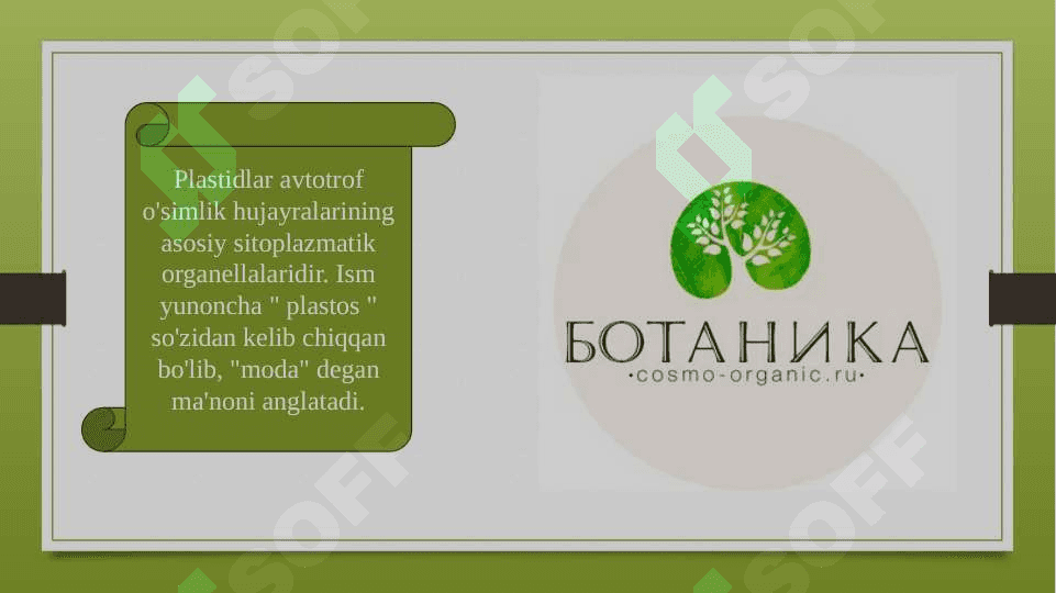 Botanika fanining vazifalari 2