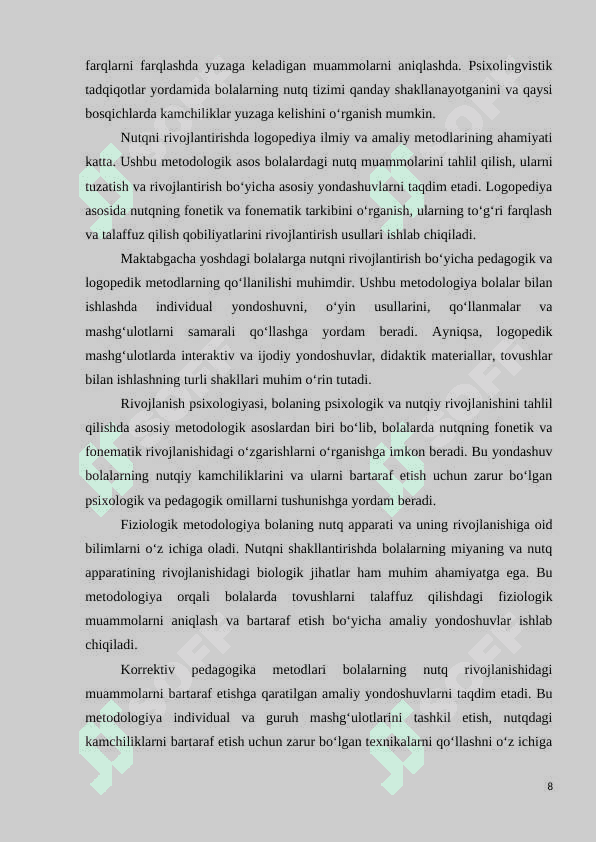 Oʻzbekiston yangi tarixidan sessiya test savollari 8