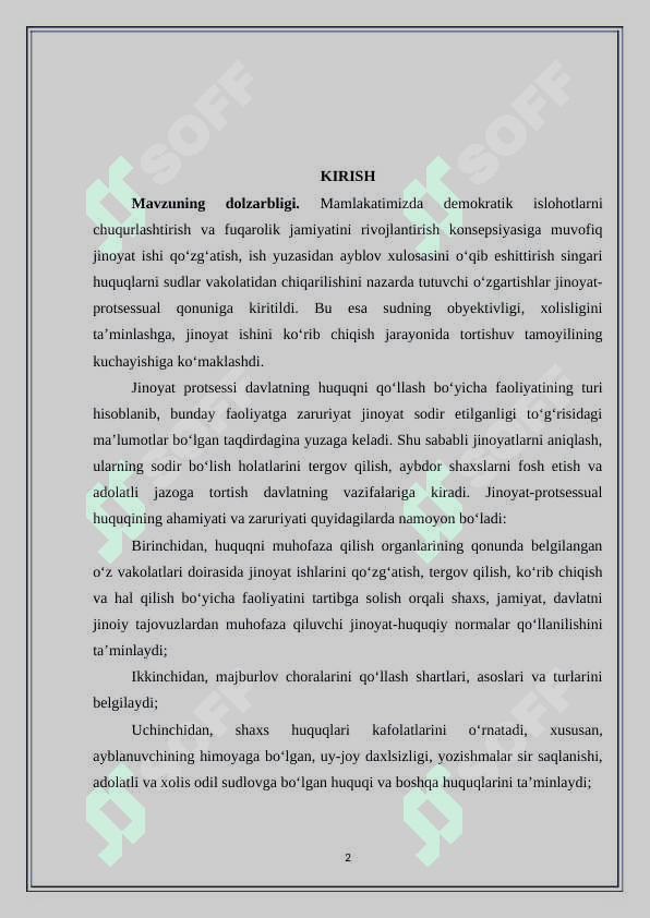 Jinoyat ishini qo’zg’atish 2