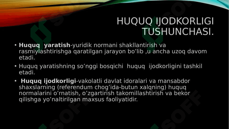 Huquq ijodkorligi 3