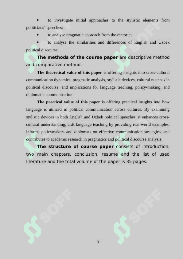 Comparative Pragmatics in Political Speech: Analysing Stylistic Devices in English and Uzbek Discourse 3