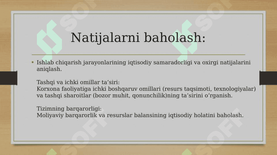 Iqtisodiy tahlilning predmeti asosiy vazifalari va tamoyillari 3