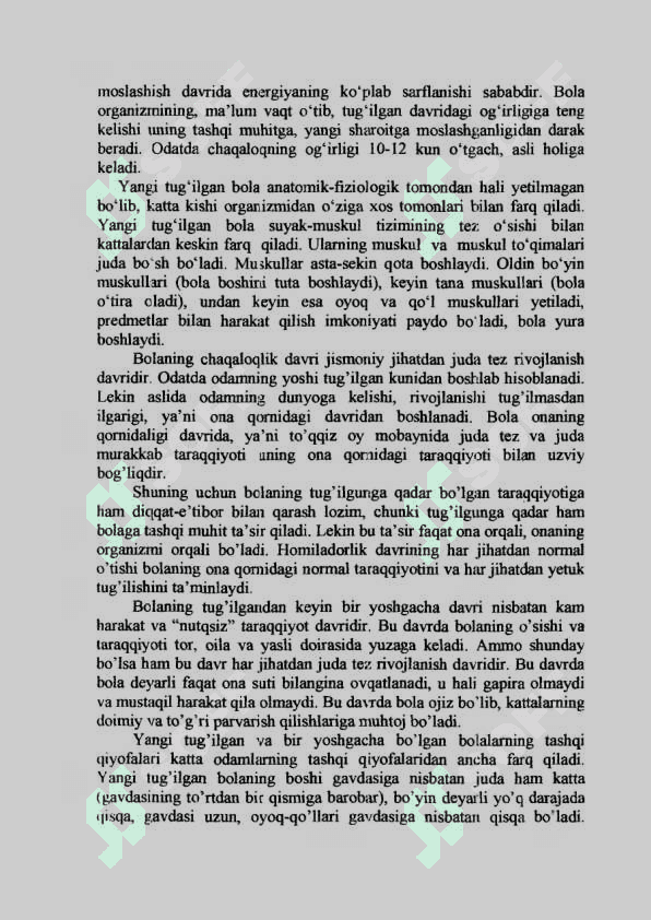 Chaqaloqlik davrining psixologik xususiyatlari 5