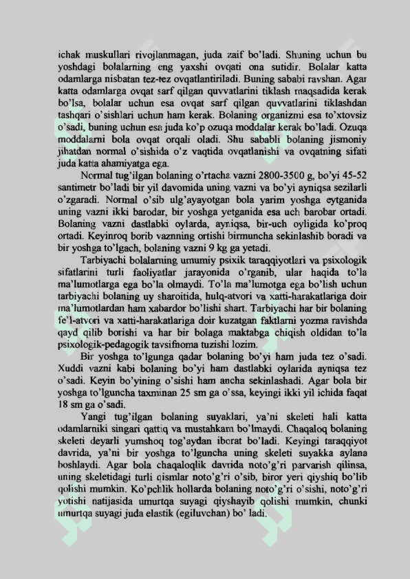 Chaqaloqlik davrining psixologik xususiyatlari 7