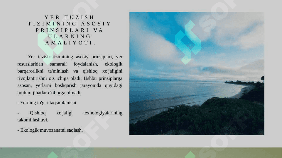 O'zbekiston Respublikasida yer tuzishning asosiy nizomi 4